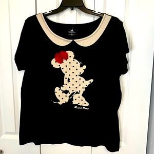 EUC, Disney Parks, Minnie Mouse Top, XXL